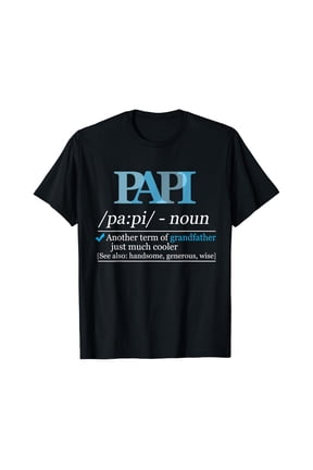 Definition Papi Grandpa Dad T-Shirt
