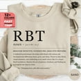 thumbnail image 1 of Definition RBT Sweatshirt, Registered Behavior Technician Sweater, Paraprofessional Hoodie, RBT Sweatshirt, Aba Life Sweater TSHIRT All Size S-5XL, 1 of 5