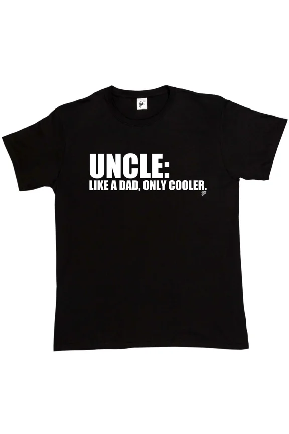 Definition of Uncle Like a Dad Only Cooler Funny Family Quote Unisex T-Shirt up to size 5XL