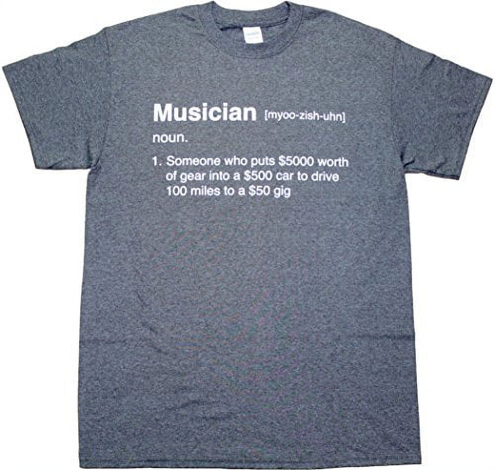 Musician Definition T-Shirt Funny Musician Meaning Gift Tee Musician Definition T-Shirt Funny Musician Meaning Gift Tee