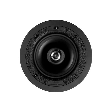 Definitive Technology - DI Series 5-1/4" Round In-Ceiling Speaker (Each) - White