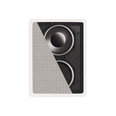 Definitive Technology - Ultimate In-Wall 600 W RMS Woofer - 1 Pack - White