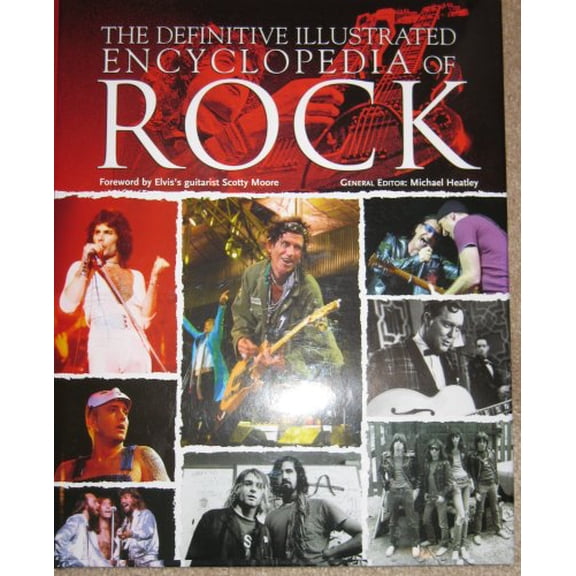 Pre-Owned Definitive Illustrated Encyclopedia of Rock (Hardcover) 1844517896 9781844517893