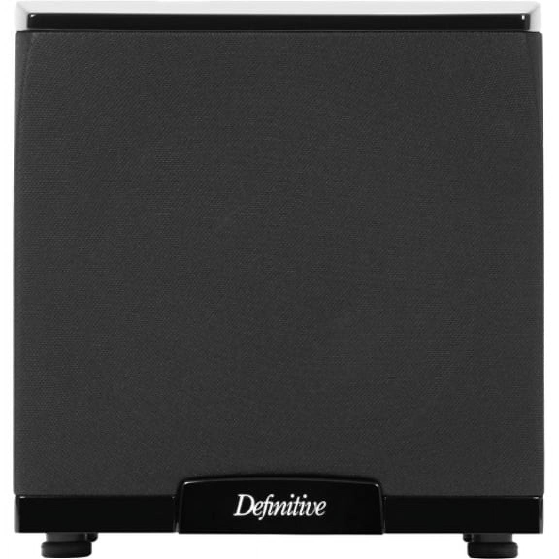 Definitive SuperCube 2000 Subwoofer System, 650 W RMS, Gloss Piano