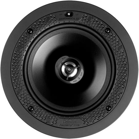 Definitive Technology - DI Series 6-1/2" Round In-Ceiling Speaker (Each) - White