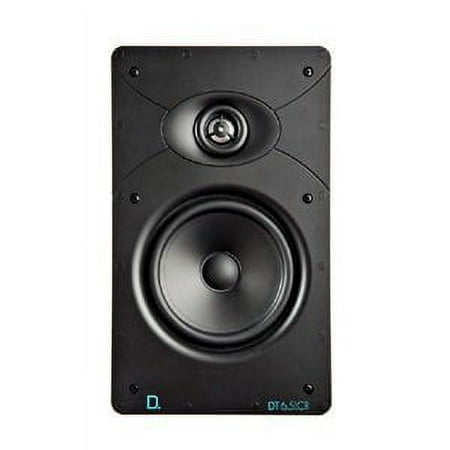 Definitive Technology - DT Series 6.5" 2-Way In-Wall Speaker (Each) - Black