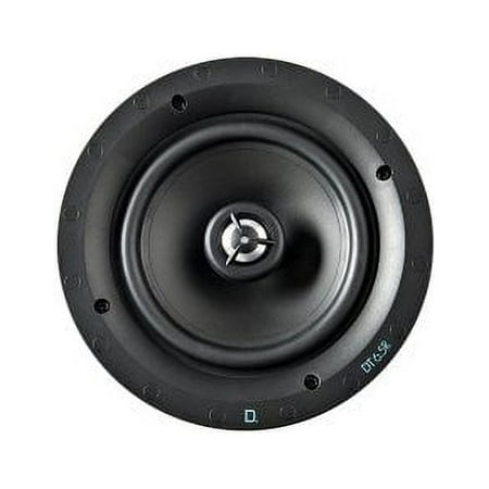 Definitive Technology - DT Series 6.5" 2-Way In-Ceiling Speaker (Each) - Black