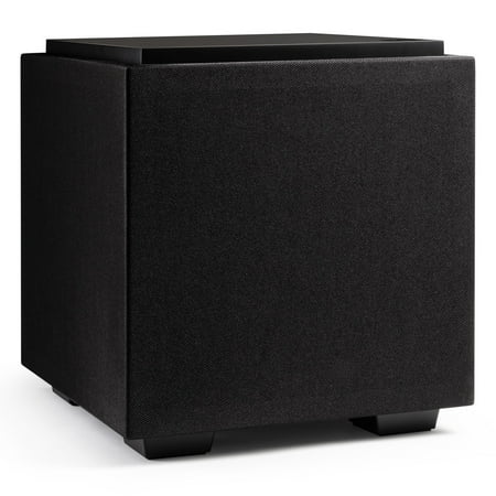 Definitive Technology - Descend DN8 8" Sub, 3XR Architecture, 500W Peak Class D Amplifier & (2) 8" Bass Radiators - Black