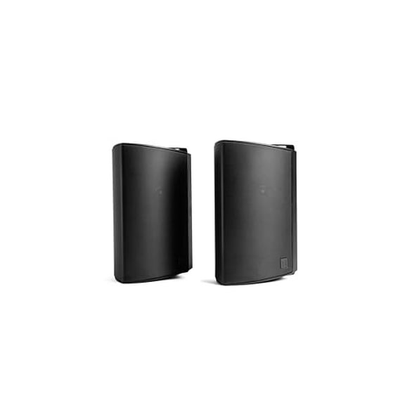 Definitive Technology Dymension AW-450 Outdoor Speaker (Black, Pair), Two-Way Surface Mount Wired Speakers, 4.5" Woofer, 1? Tweeter, & 4.5"x6? Passive Bass Radiator, IP66 All-Weather Outdoor Speakers