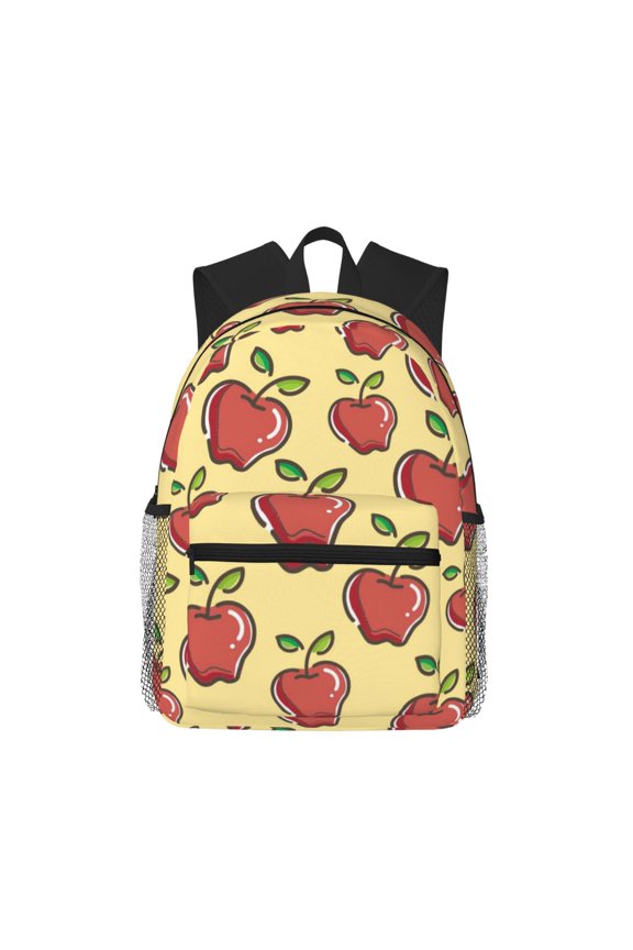 Apple Pattern Laptop Backpack for Men and Women,Casual Backpack Dayback Sports Bookbag for Travel Running Hiking