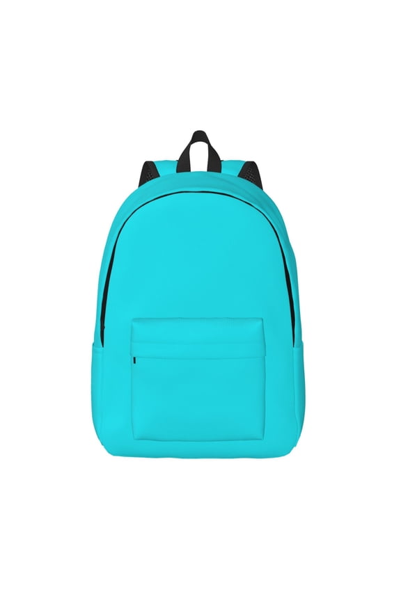 Aqua for Canvas Backpack,Travel Rucksack Unisex Knapsack Laptop Backpack for Work & College -Medium