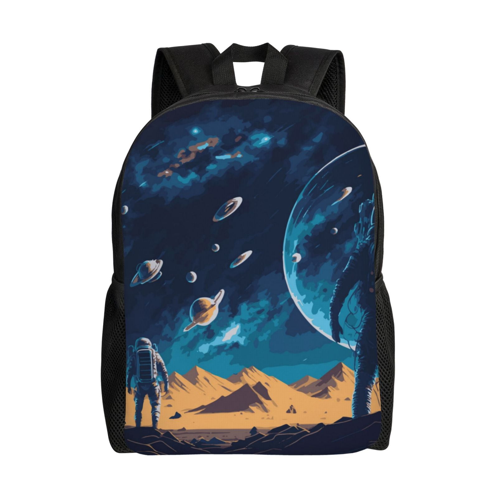 Defioc Astronaut In A Space Suit On The Planet Print Backpack -Travel ...
