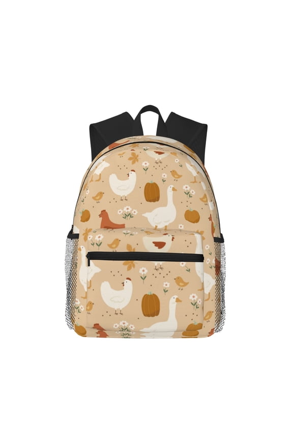 Autumn and Thanksgiving Pattern Laptop Backpack for Men and Women,Casual Backpack Dayback Sports Bookbag for Travel Running Hiking