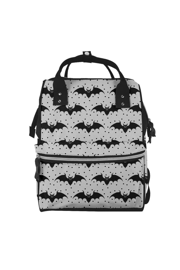 Bat for Baby Diaper Bag Backpack - Baby Bag for Boys & Girls - Diaper Backpack - Large Travel Diaper Bags- Baby Registry Search & Shower Gifts