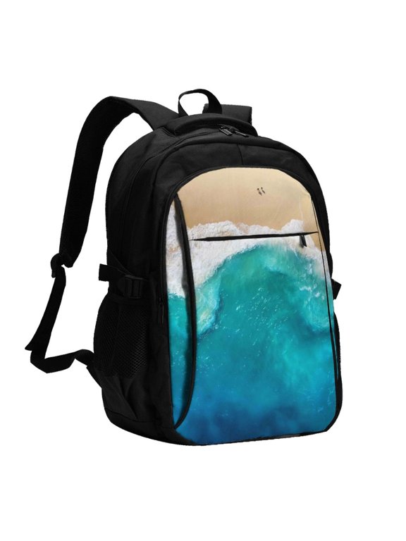 Beach for Travel Backpack for Women,15.6 inch Laptop Backpack Carry On Backpack Personal Item Travel Bag Daypack for School Weekender Business Trip