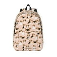 thumbnail image 1 of Defioc Beagle Dog On Brown for Canvas Backpack,Travel Rucksack Unisex Knapsack Laptop Backpack for Work & College -Small, 1 of 7