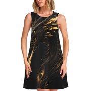black and gold dress casual Denim Riveter Overall - Dusk Stripe Wash main image 1