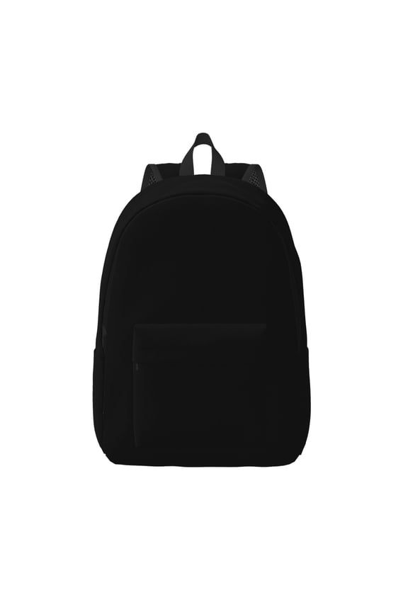 Black for Canvas Backpack,Travel Rucksack Unisex Knapsack Laptop Backpack for Work & College -Medium