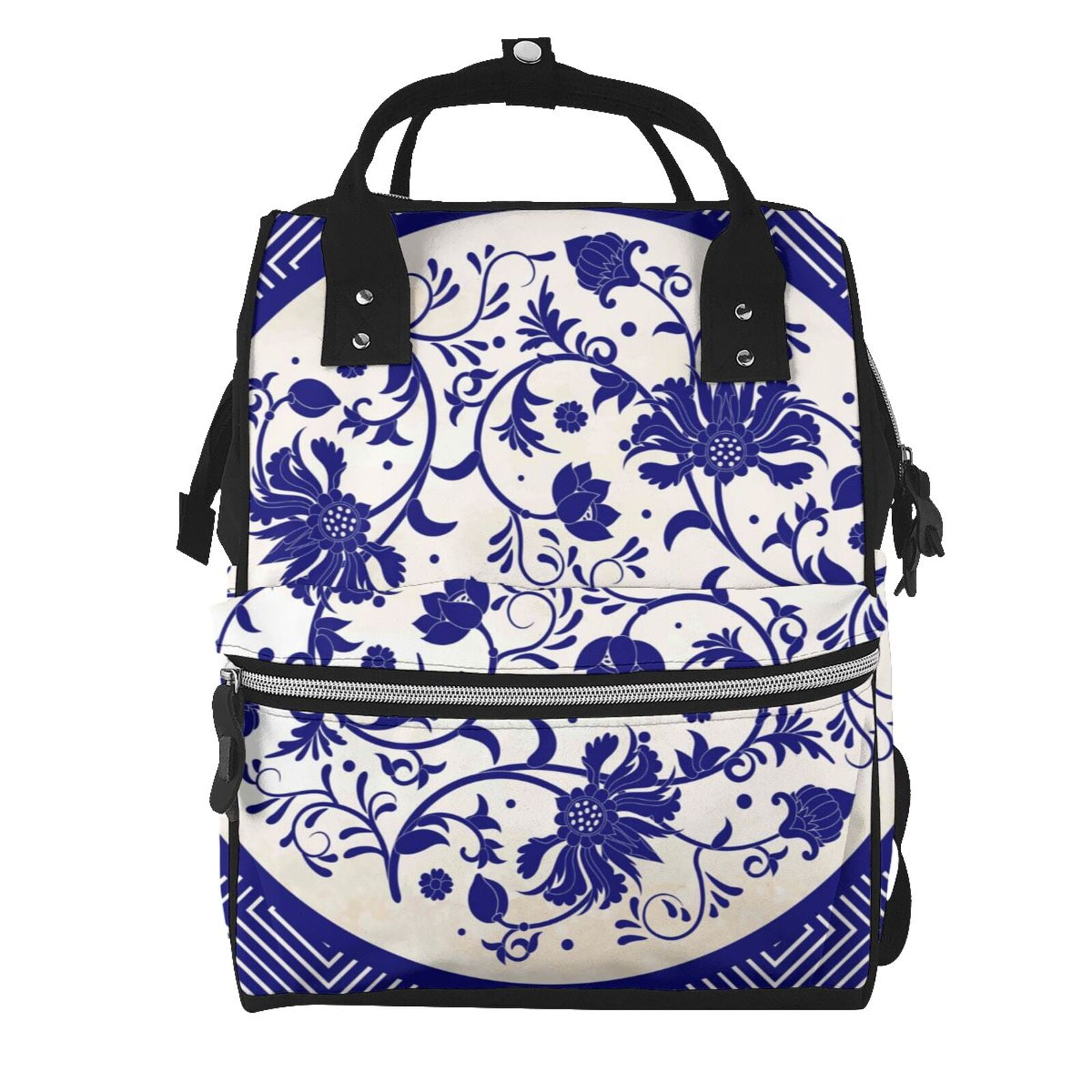 Blueangle Cupcakes & Donuts Print Backpack - Lightweight School Bag For Kids, Teens, Small Size