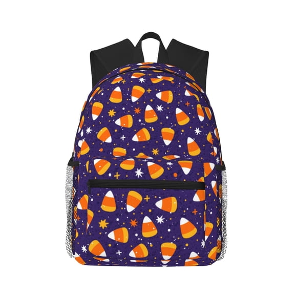 Defioc Candy Corn (2) Pattern Laptop Backpack for Men and Women,Casual Backpack Dayback Sports Bookbag for Travel Running Hiking