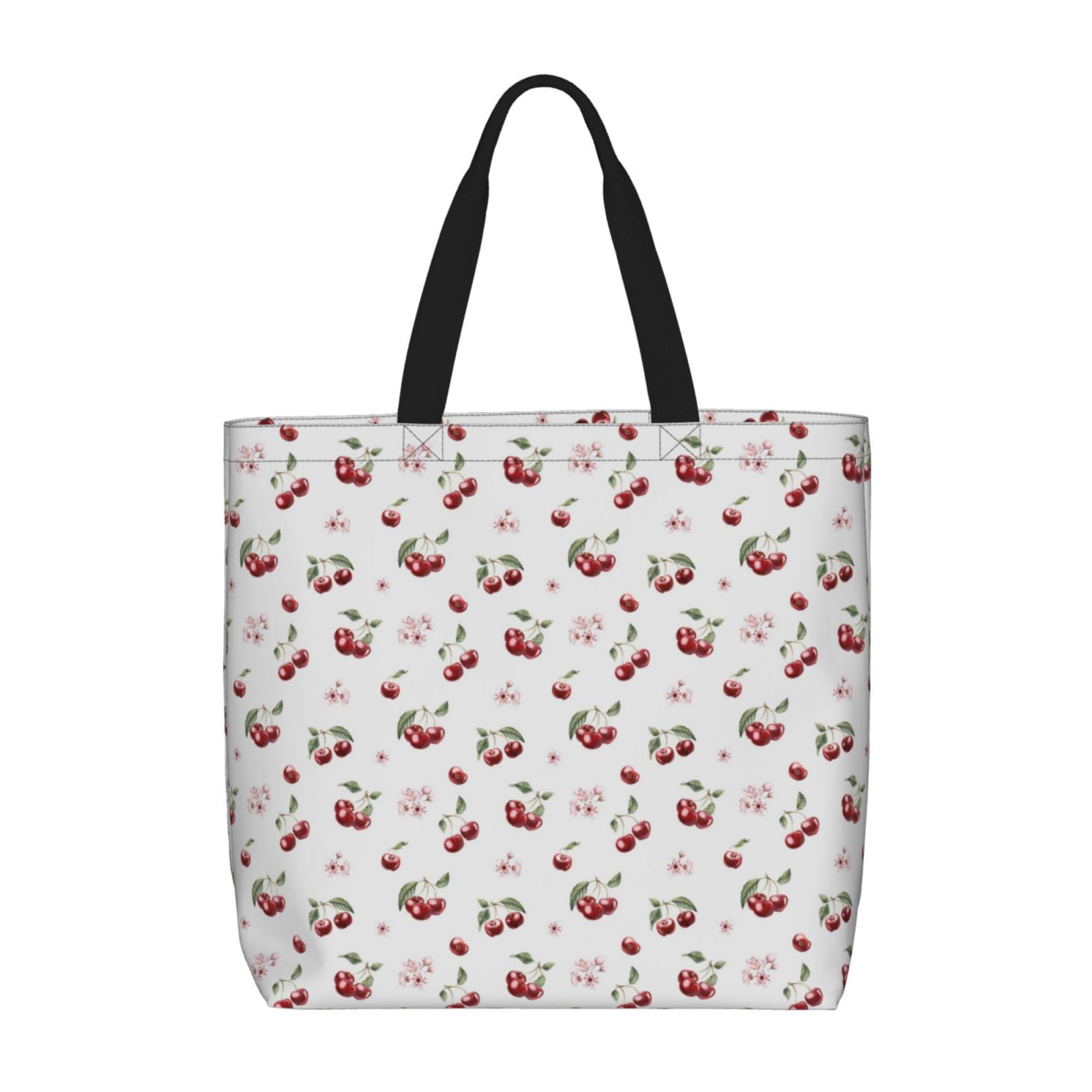 バッグ Cherry-Pattern Scarf& Tote Set Knitty / Cherry / Lt.Green | ショルダーバッグ トートバッグ