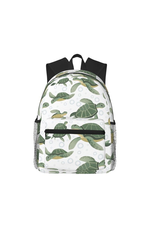 Cute Turtle Pattern Laptop Backpack for Men and Women,Casual Backpack Dayback Sports Bookbag for Travel Running Hiking