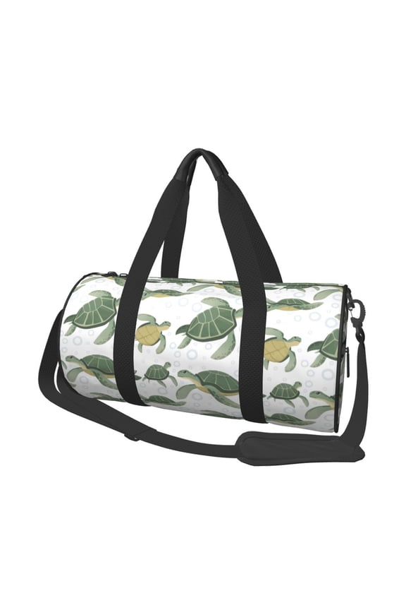 Cute Turtle for Travel Duffle Bag,Weekender Bag Carry On Tote Bags Hospital Bag Large Capacity Sport Gym Bag for Men Women Fit for Trave, Gym,Weekend