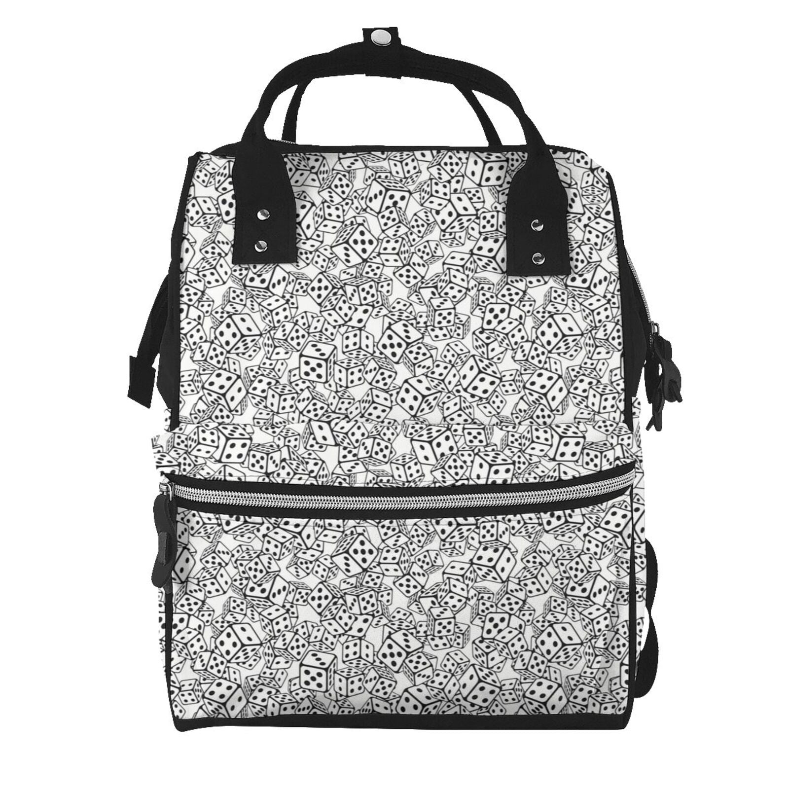 Defioc Dice Cubes for Baby Diaper Bag Backpack - Baby Bag for Boys & Girls - Diaper Backpack - Large Travel Diaper Bags- Baby Registry Search & Shower Gifts