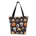 thumbnail image 1 of Defioc Different Breeds Of Dogs Print Tote Bag for Women,Shoulder Bag with Zipper Casual Tote's Handbag Big Capacity Shoulder Bag with Inner Pocket Fit for Shopping,Office,Travel, 1 of 7