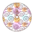 thumbnail image 1 of Defioc Donuts and Coffee for Christmas Tree Skirt Snowman Xmas Tree Skirt Farmhouse Christmas Decorations Tree Mat for Holiday Party Decor-30", 1 of 6