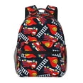 thumbnail image 1 of Defioc Fire Rescue With Red Helmet And Truck Pattern Laptop Backpack,Travel Backpack Outdoor Activities Bag Daypack for Travel Hiking Shopping Daily, 1 of 5