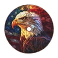thumbnail image 1 of Defioc Geometric American Bald Eagle for Christmas Tree Skirt Snowman Xmas Tree Skirt Farmhouse Christmas Decorations Tree Mat for Holiday Party Decor-30", 1 of 6