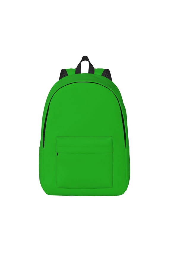 Green for Canvas Backpack,Travel Rucksack Unisex Knapsack Laptop Backpack for Work & College -Medium