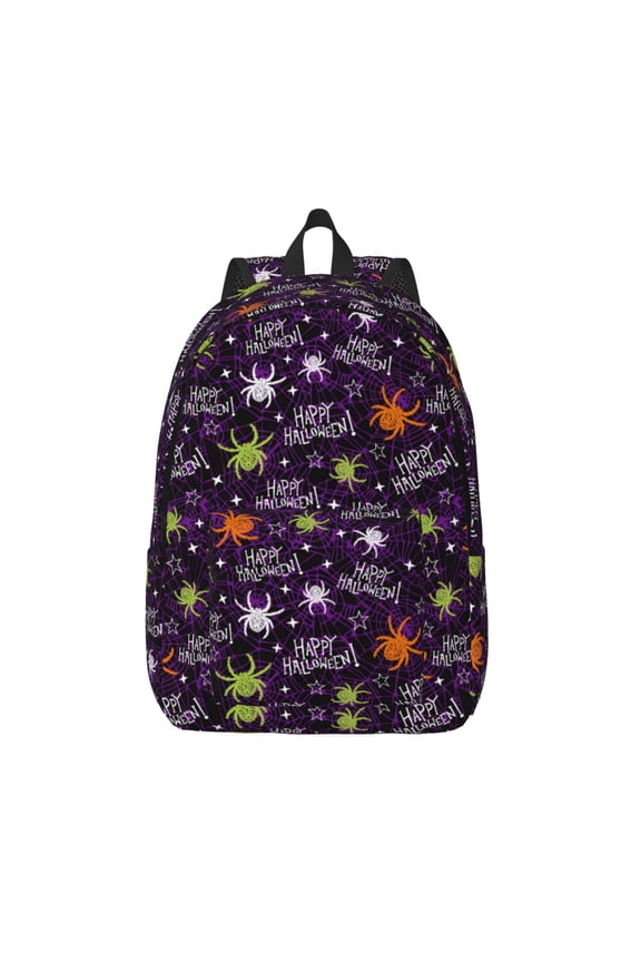 Halloween for Canvas Backpack,Travel Rucksack Unisex Knapsack Laptop Backpack for Work & College -Small