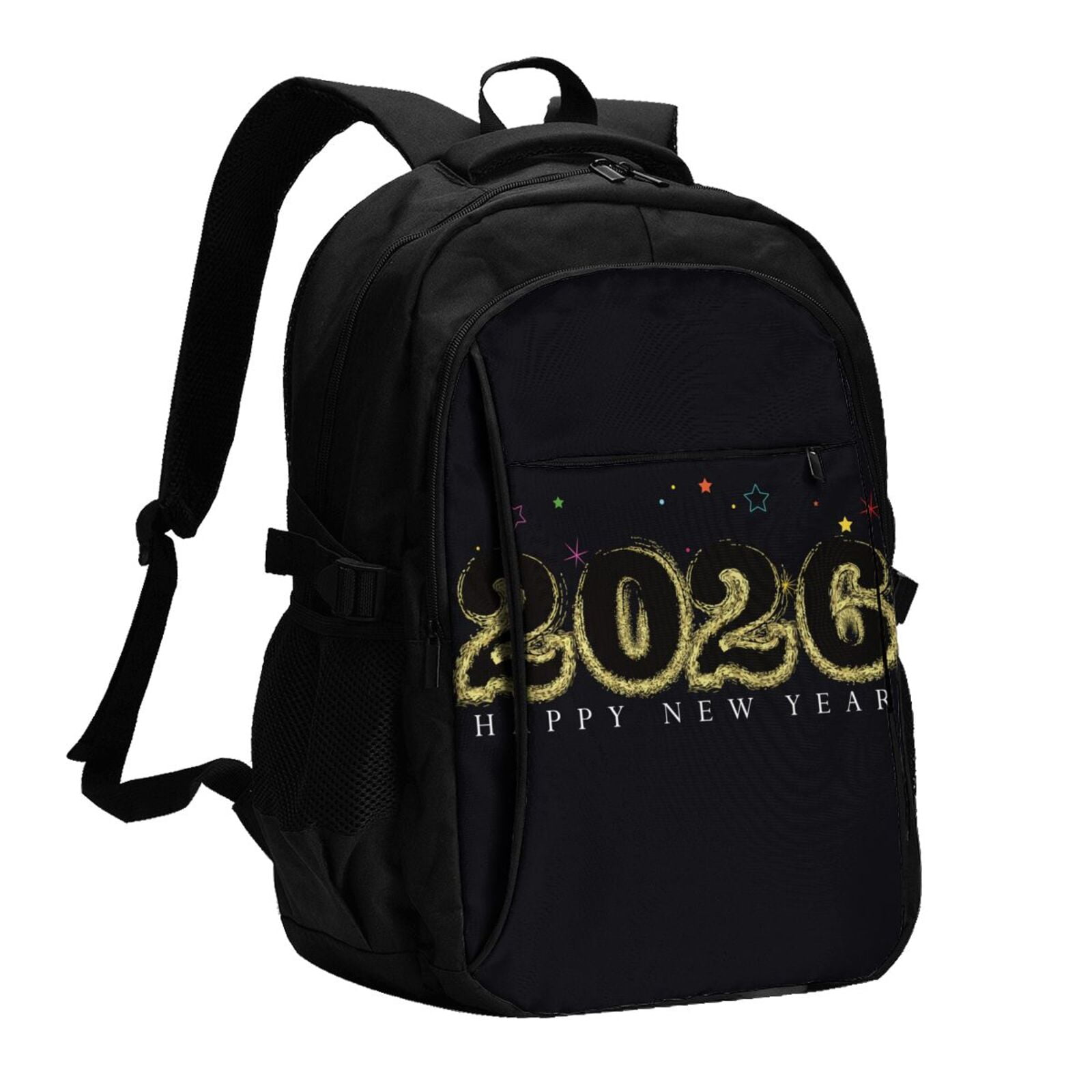 Defioc Happy New Year 2026 For Travel Backpack For Women 15 6 Inch Defioc Happy New Year 2026 Travel Backpack Women 15 6 Inch Laptop Backpack Carry Backpack Personal Item Travel Bag Daypack School Weekender Business 016b4f9b Dd67 4315 Ab46 