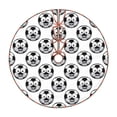 thumbnail image 1 of Defioc Happy Soccer for Christmas Tree Skirt Snowman Xmas Tree Skirt Farmhouse Christmas Decorations Tree Mat for Holiday Party Decor-36", 1 of 6