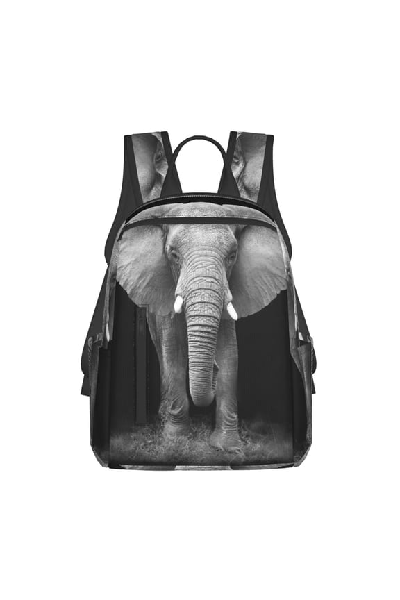 Indian Elephant Pattern Travel Laptop Backpack,Lightweight Backpack Travel Hiking Daypack Backpack Work Bag for Men Women