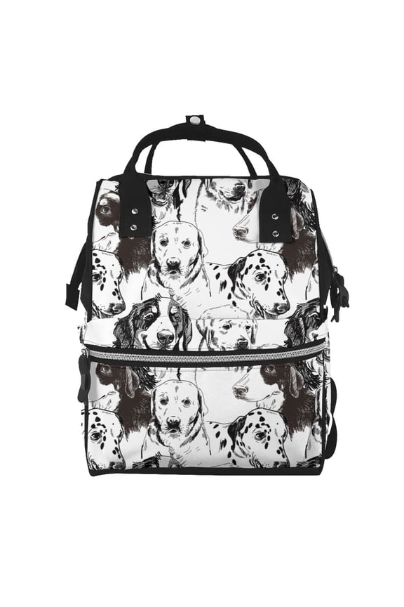Labrador Retriever Dog for Baby Diaper Bag Backpack - Baby Bag for Boys & Girls - Diaper Backpack - Large Travel Diaper Bags- Baby Registry Search & Shower Gifts