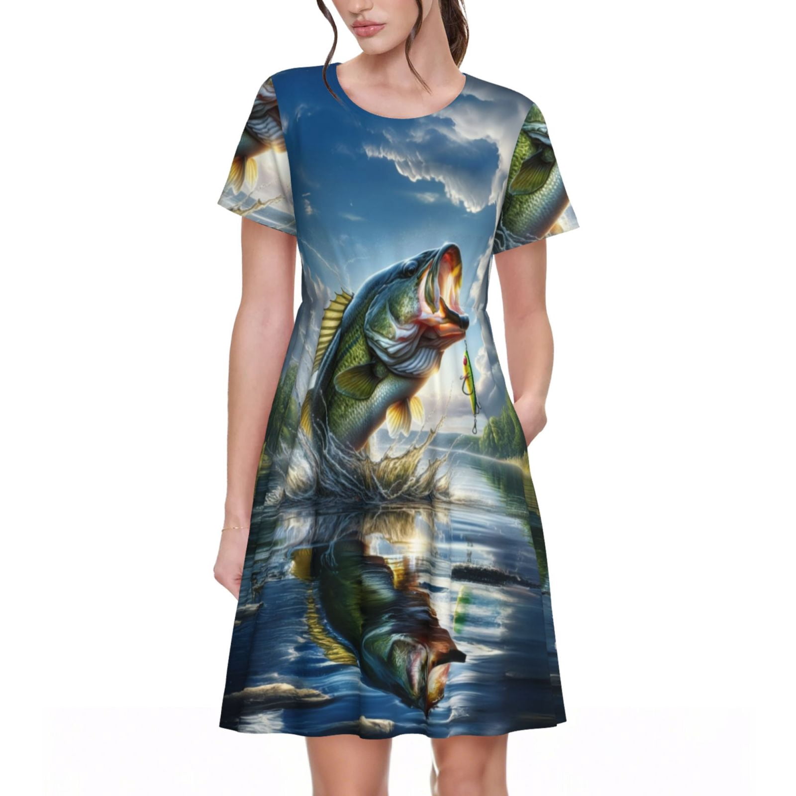 Jacket Dress - Fish out of water -outlet