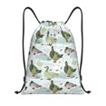 thumbnail image 1 of Defioc Mallard Ducks Wild Birds for Drawstring Backpack Sports Gym Bag for Women Men Children Adult Sackpack Yoga Bag for Wet Swimming,Gym,and Workout Gear -Small, 1 of 9