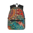 thumbnail image 1 of Defioc Mandala Colorful Pattern Laptop Backpack for Men and Women,Casual Backpack Dayback Sports Bookbag for Travel Running Hiking, 1 of 6