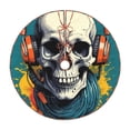 thumbnail image 1 of Defioc Modern Hip-Hop Skull for Christmas Tree Skirt Snowman Xmas Tree Skirt Farmhouse Christmas Decorations Tree Mat for Holiday Party Decor-30", 1 of 6