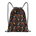 thumbnail image 1 of Defioc Monster Truck for Drawstring Backpack Sports Gym Bag for Women Men Children Adult Sackpack Yoga Bag for Wet Swimming,Gym,and Workout Gear -Medium, 1 of 9