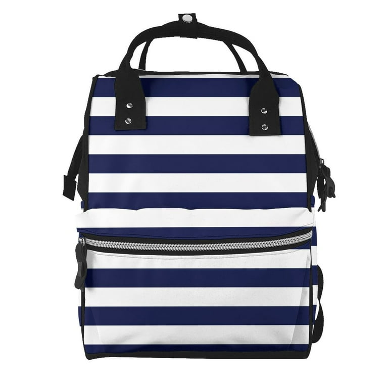 バッグ House on the Hill Parent Bag Navy Stripe バッグ house on the hill Parent Bag Navy Stripe Parent Bag