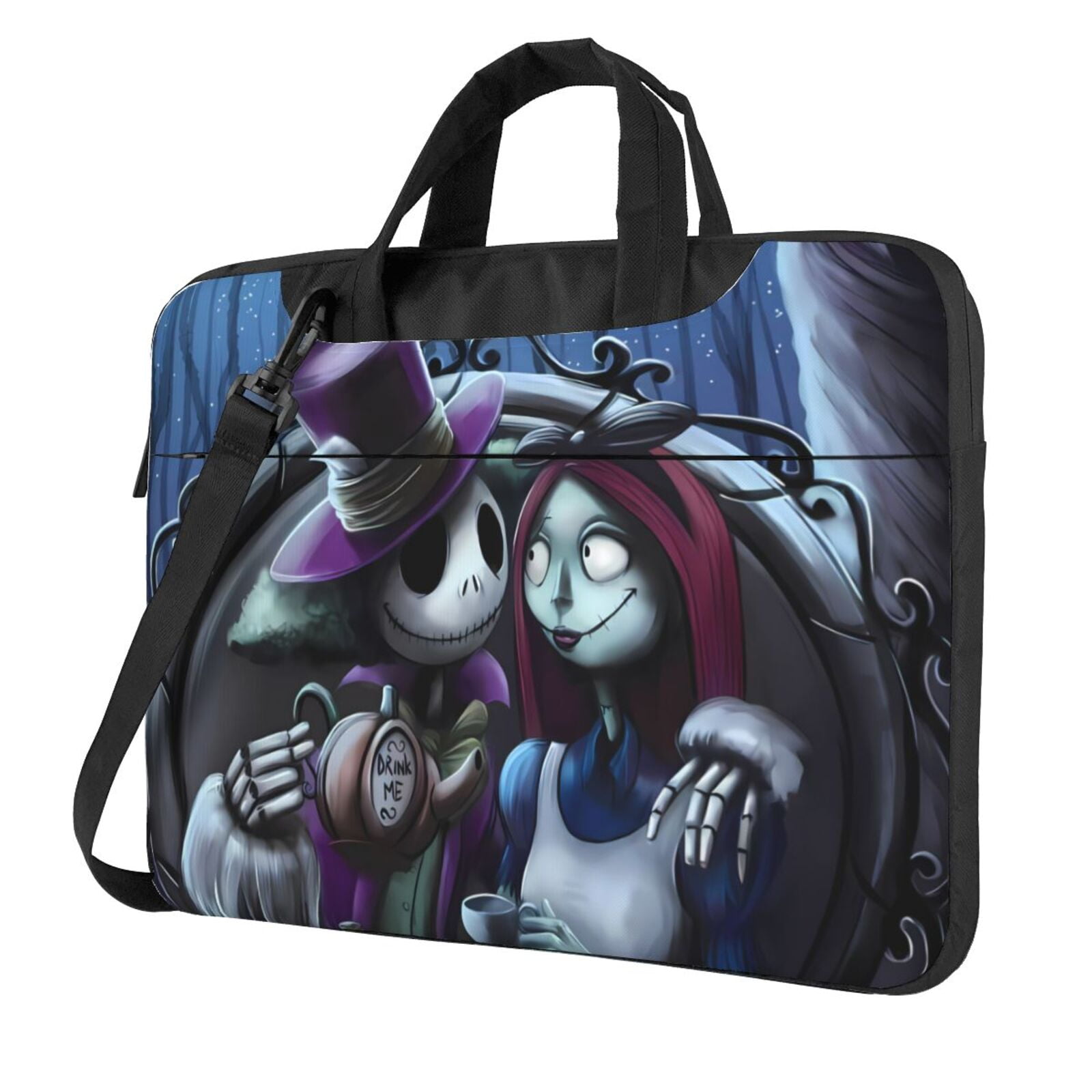 Defioc The Nightmare Before Christmas Pattern Laptop Sleeve Case ...