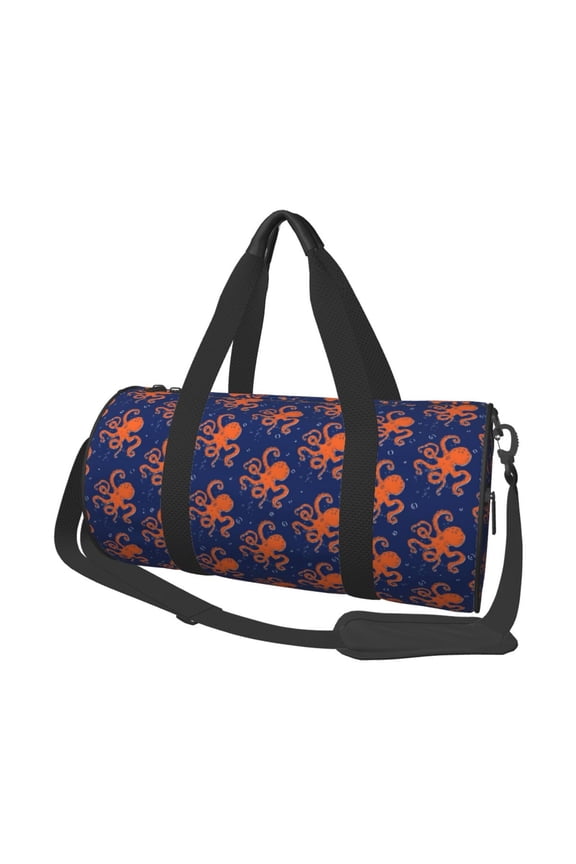 Octopus for Travel Duffle Bag,Weekender Bag Carry On Tote Bags Hospital Bag Large Capacity Sport Gym Bag for Men Women Fit for Trave, Gym,Weekend