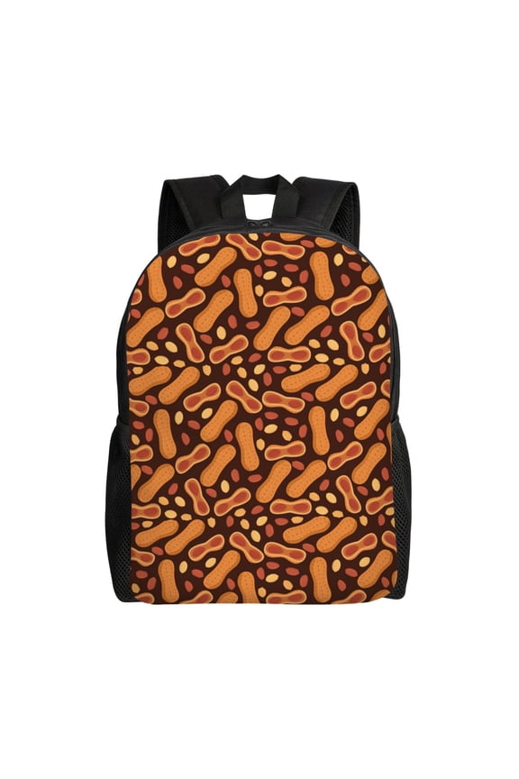 Peanuts2 Print Backpack -Travel,or Work Bookbag Daypacks with 15-Inch Laptop Sleeve and Dual Water Bottle Pockets