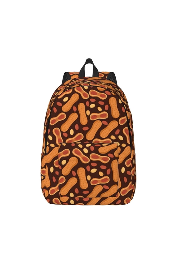 Peanuts2 for Canvas Backpack,Travel Rucksack Unisex Knapsack Laptop Backpack for Work & College -Small