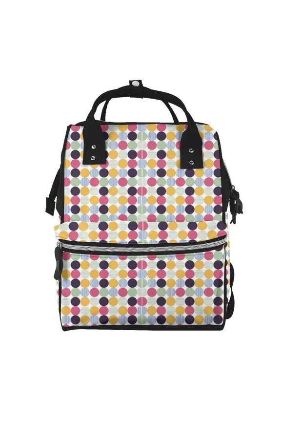 Polka Dot for Baby Diaper Bag Backpack - Baby Bag for Boys & Girls - Diaper Backpack - Large Travel Diaper Bags- Baby Registry Search & Shower Gifts