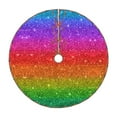 thumbnail image 1 of Defioc Rainbow Glitter for Christmas Tree Skirt Snowman Xmas Tree Skirt Farmhouse Christmas Decorations Tree Mat for Holiday Party Decor-30", 1 of 6